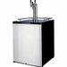 24 Inch Outdoor Kegerator with 3 Tap Draft Beer Dispenser Stainless Steel