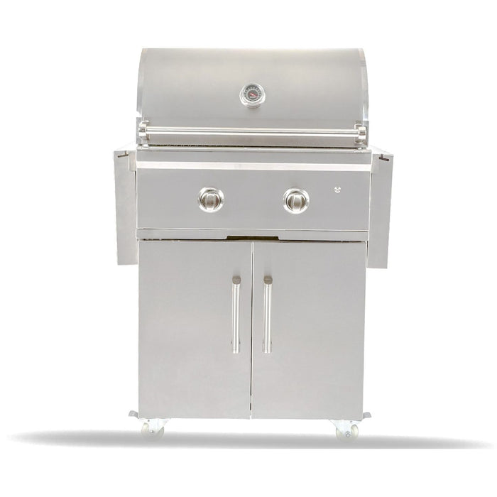 28 Inch Freestanding Natural Gas Grill 2 Burner
