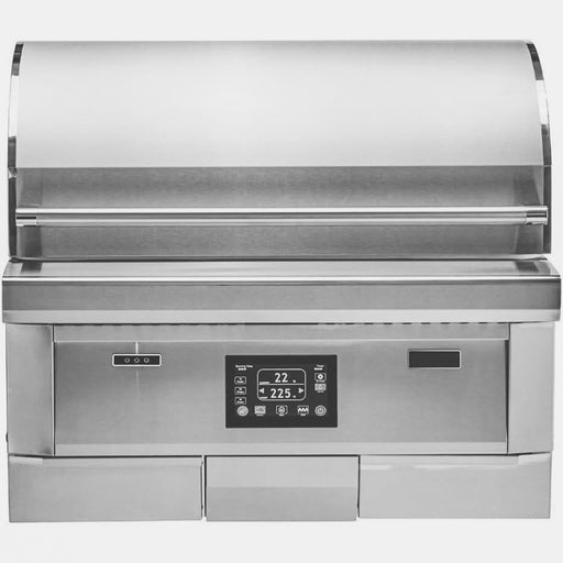 36 Inch Built In Pellet Grill Stainless Steel