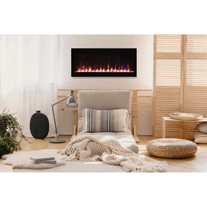 Amantii Fire & Ice Evolution Linear Electric Fireplace