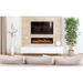 Amantii Symmetry Bespoke Extra Tall Built-In Electric Fireplace