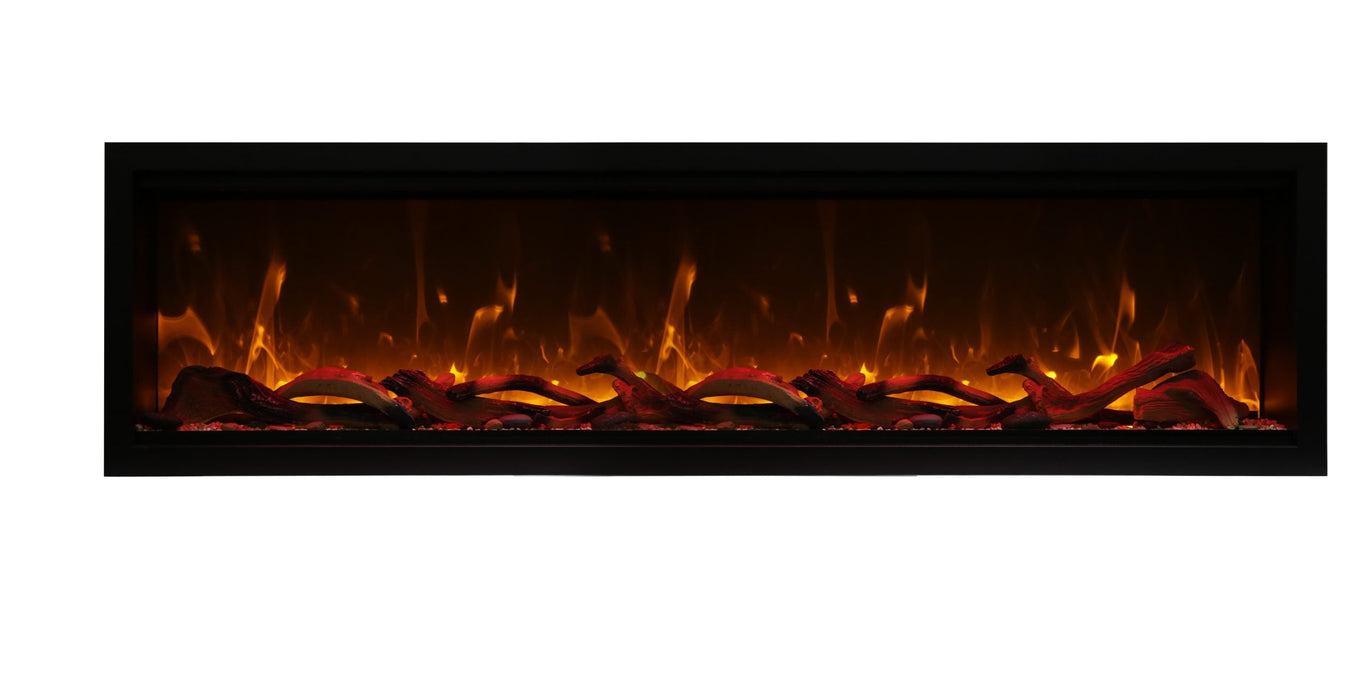 Amantii Symmetry Bespoke Extra Tall Built-In Electric Fireplace