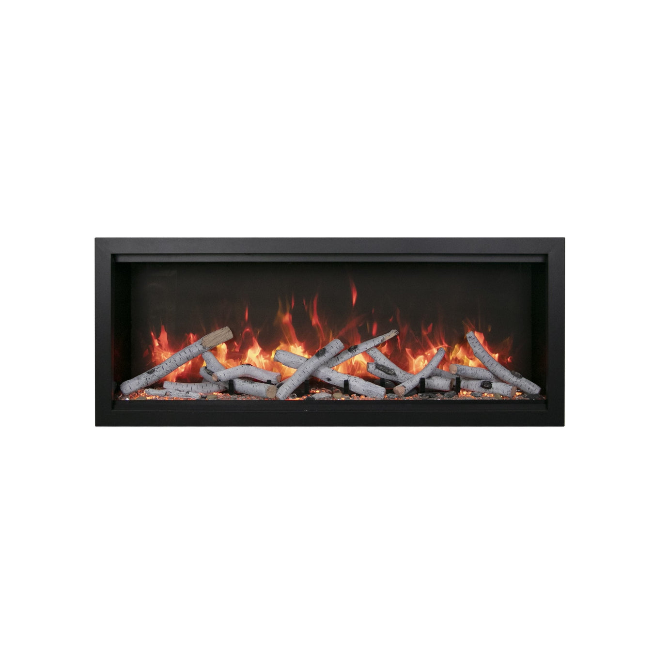 Amantii Symmetry Bespoke Extra Tall Built-In Electric Fireplace