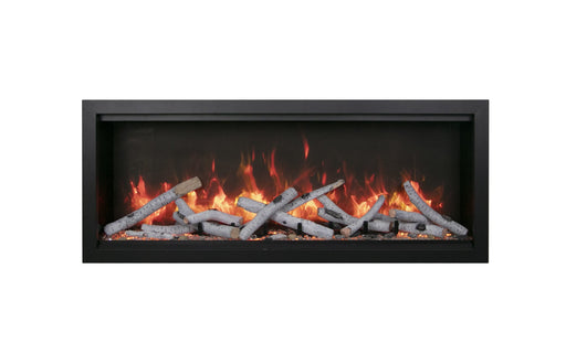 Amantii Symmetry Bespoke Extra Tall Built-In Electric Fireplace