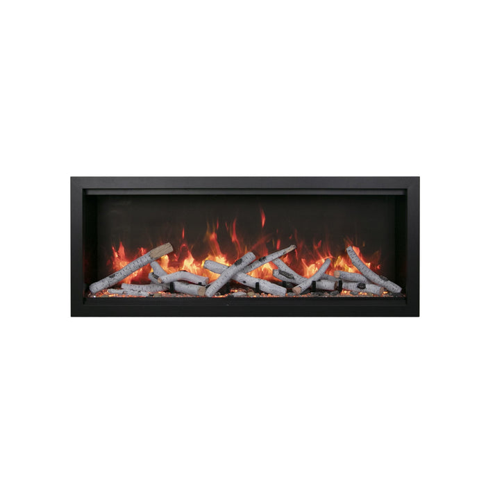 Amantii Symmetry Bespoke Extra Tall Built-In Electric Fireplace