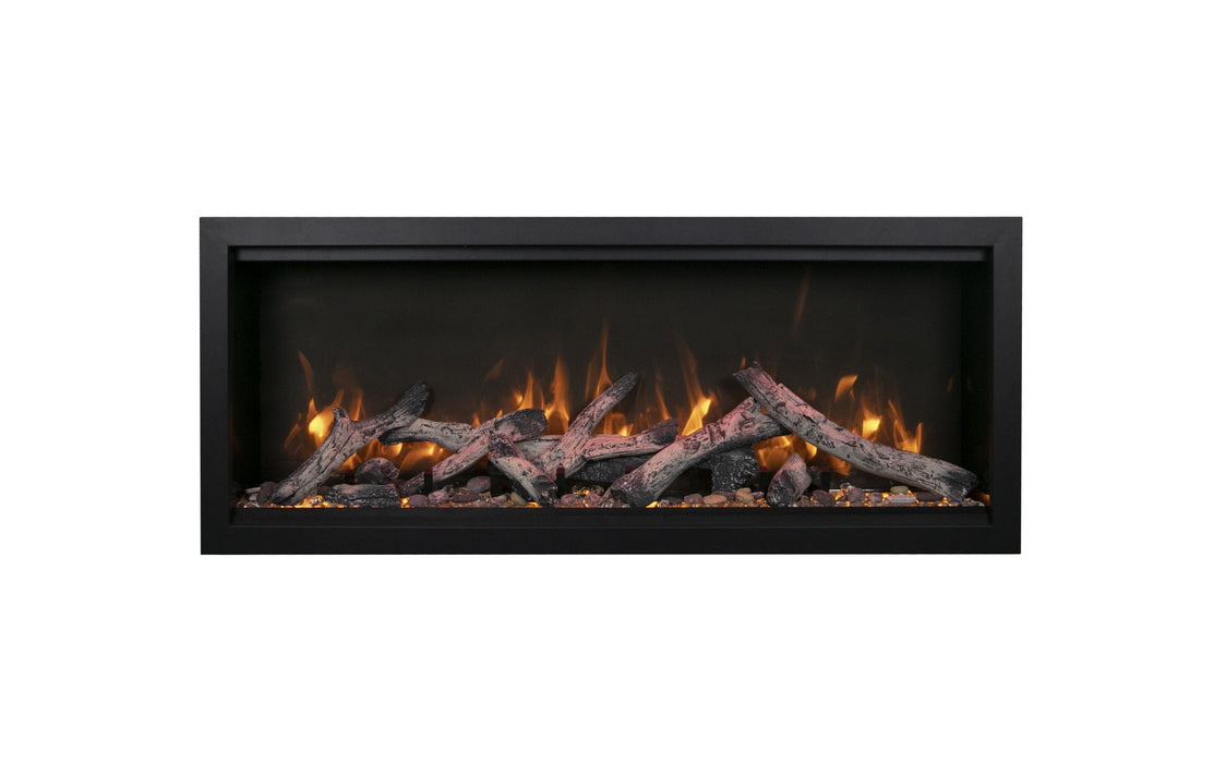 Amantii Symmetry Bespoke Extra Tall Built-In Electric Fireplace