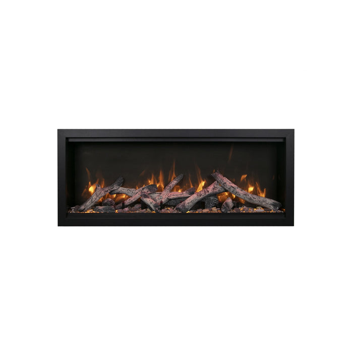 Amantii Symmetry Bespoke Extra Tall Built-In Electric Fireplace