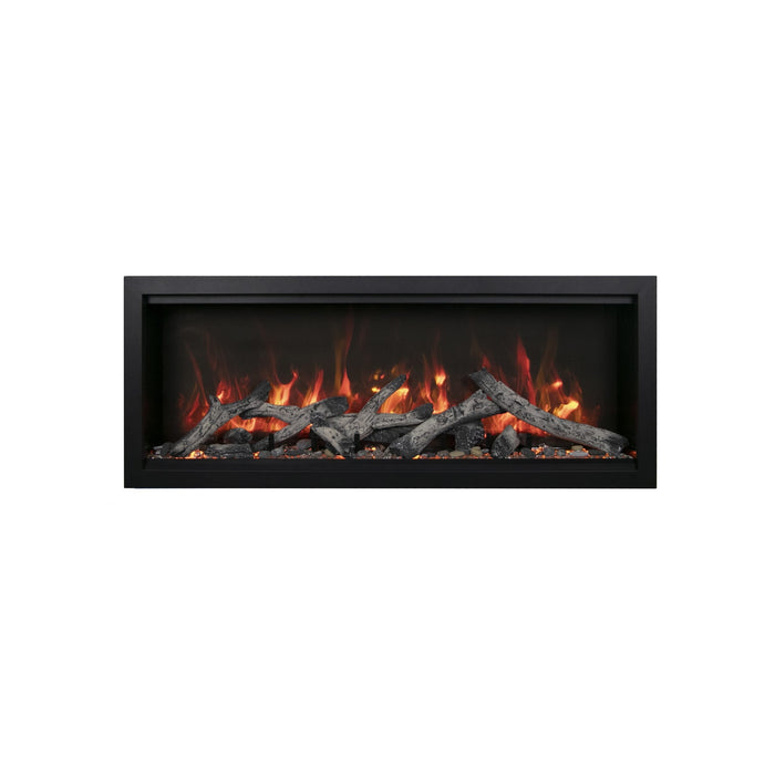 Amantii Symmetry Bespoke Extra Tall Built-In Electric Fireplace