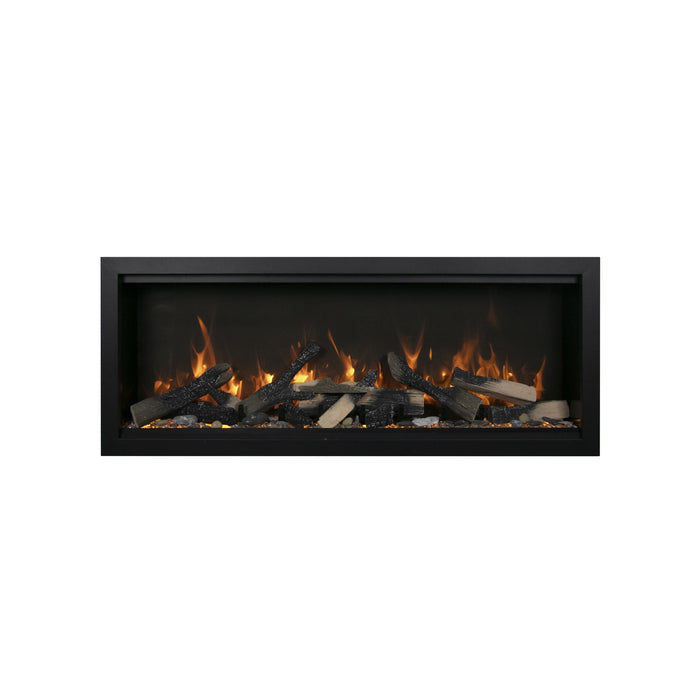 Amantii Symmetry Bespoke Extra Tall Built-In Electric Fireplace