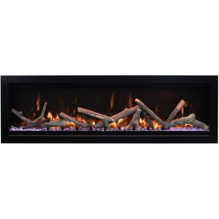 Amantii Symmetry Lumina 60" Linear Electric Fireplace SYM-60-LUMINA
