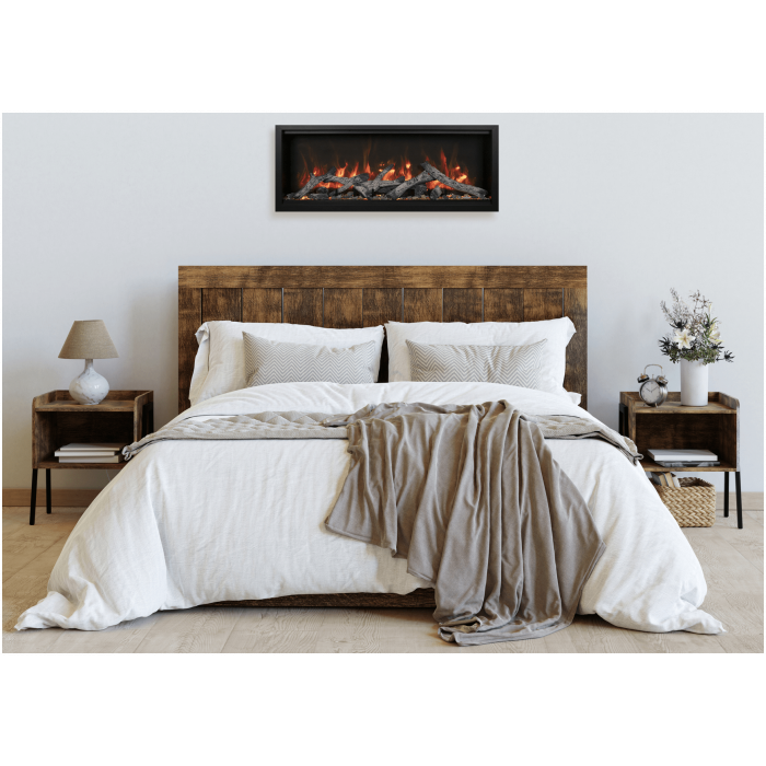 Amantii Symmetry Smart Extra Tall Built-In Electric Fireplace