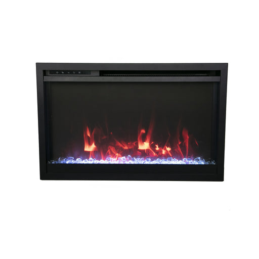 Amantii Traditional Extra Slim Built-In Electric Fireplace