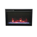 Amantii Traditional Extra Slim Built-In Electric Fireplace