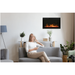 Amantii Traditional Extra Slim Built-In Electric Fireplace