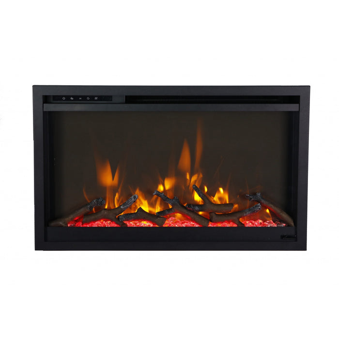 Amantii Traditional Extra Slim Built-In Electric Fireplace