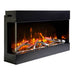 Amantii Tru-View Slim Smart 3-Sided Built-In Electric Fireplace
