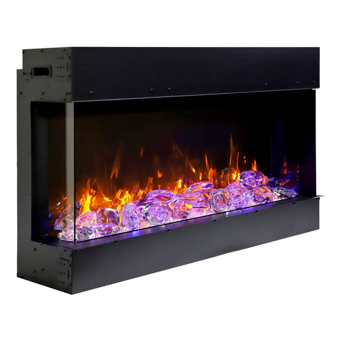 Amantii Tru-View Slim Smart 3-Sided Built-In Electric Fireplace