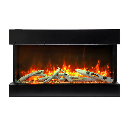 Amantii Tru-View Slim Smart 3-Sided Built-In Electric Fireplace