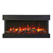Amantii Tru-View Slim Smart 3-Sided Built-In Electric Fireplace
