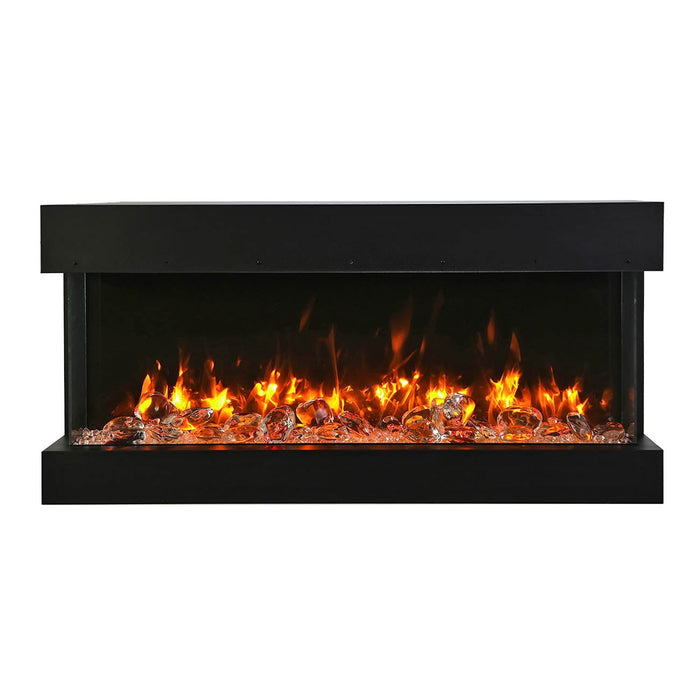 Amantii Tru-View Slim Smart 3-Sided Built-In Electric Fireplace