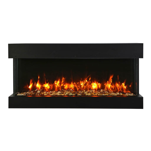 Amantii Tru-View Slim Smart 3-Sided Built-In Electric Fireplace