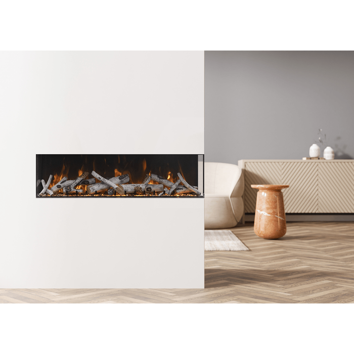 Amantii Tru-View XL Deep Smart 3-Sided Built-In Electric Fireplace