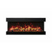 Amantii Tru-View XL Deep Smart 3-Sided Built-In Electric Fireplace