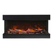Amantii Tru-View XL Deep Smart 3-Sided Built-In Electric Fireplace