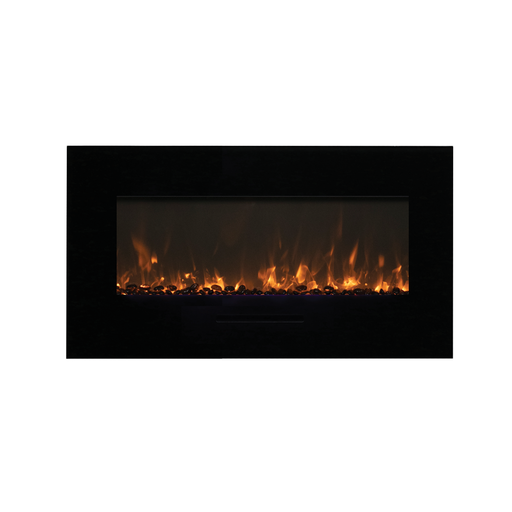 Amantii Wall Mount/Flush Mount Linear Electric Fireplace