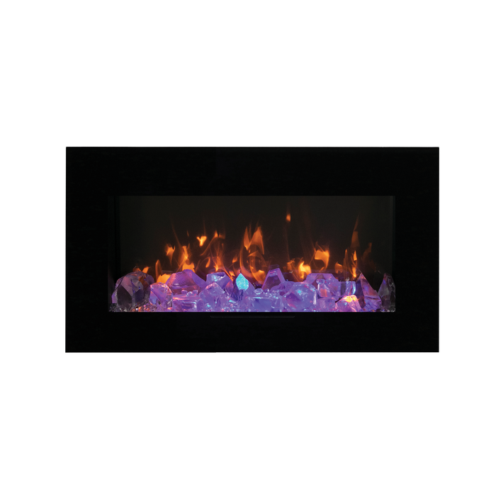 Amantii Wall Mount/Flush Mount Linear Electric Fireplace