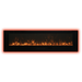 Amantii Wall Mount/Flush Mount Linear Electric Fireplace