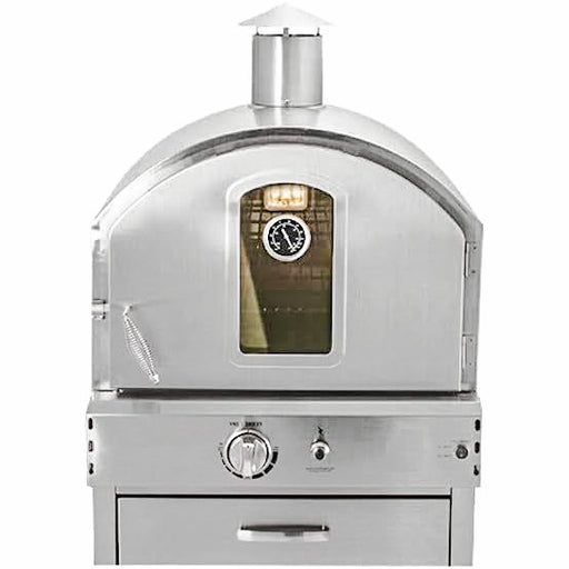 Built In Outdoor Pizza Oven Natural Gas Stainless Steel