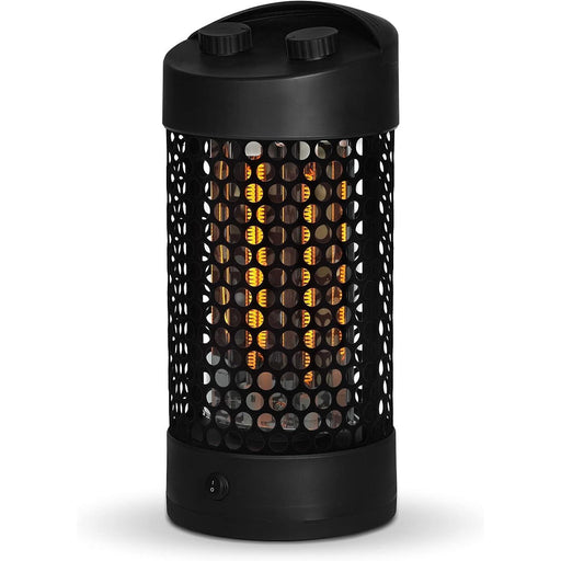 Electric Patio Heater Infrared with 180 Degree Oscillation Under Table