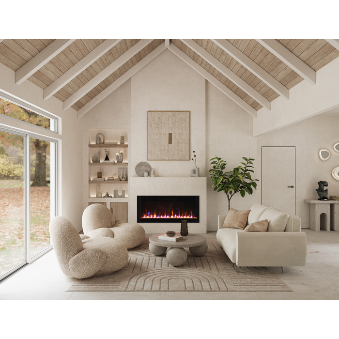 Amantii Fire & Ice Evolution Linear Electric Fireplace