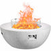 Outdoor Concrete Gas Fire Pit