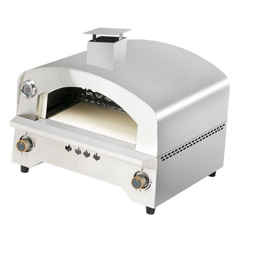 Portable Gas Pizza Oven 13 Inch Pizza Stone Stainless Steel
